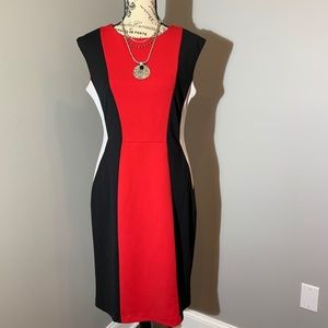 Casual sheath dress by Shelby & Palmer.